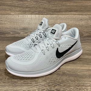 MENS SIZE 8 NIKE FLEX 2017 RN RUNNING SHOES